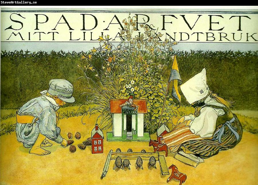 Carl Larsson spadarfvet-mitt lilla landtbruk